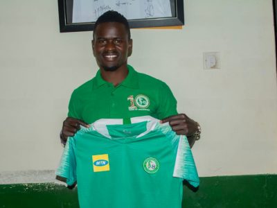 Gabriel Matata: seventh signing to be unveiled at Onduparaka FC