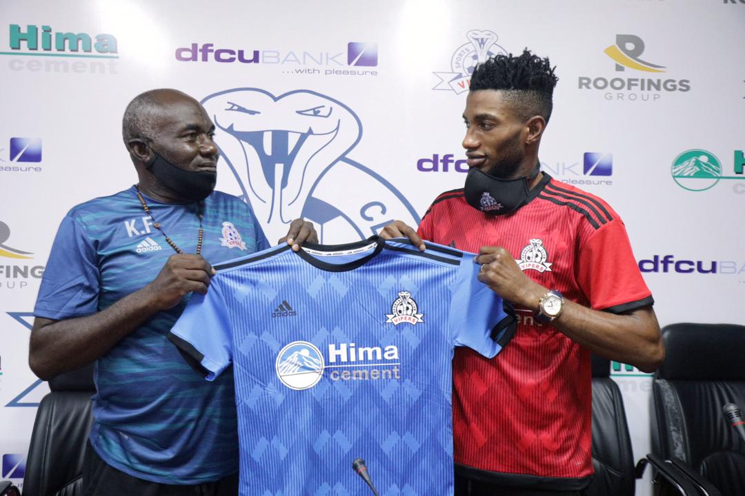 Cesar Lobi Manzoki - Vipers SC- the touchline sports