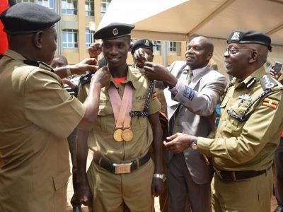 Joshua Cheptegei Uganda Police - the touchline sports