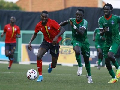 Halid Lwalilwa Cranes - the touchline sports