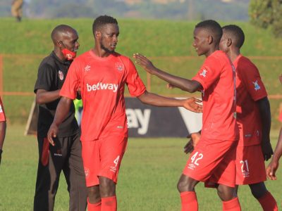 Murshid Juuko playing for Express FC