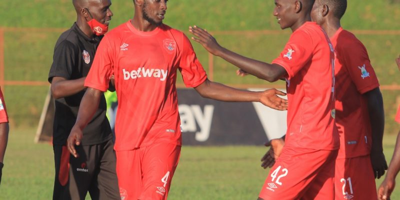 Murshid Juuko playing for Express FC