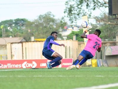 Police FC and Wakiso Giants playout to a goalless draw