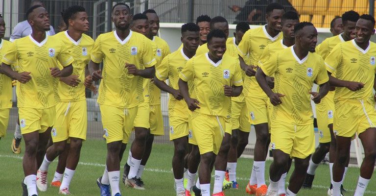 Cranes starting eleven versus rwanda