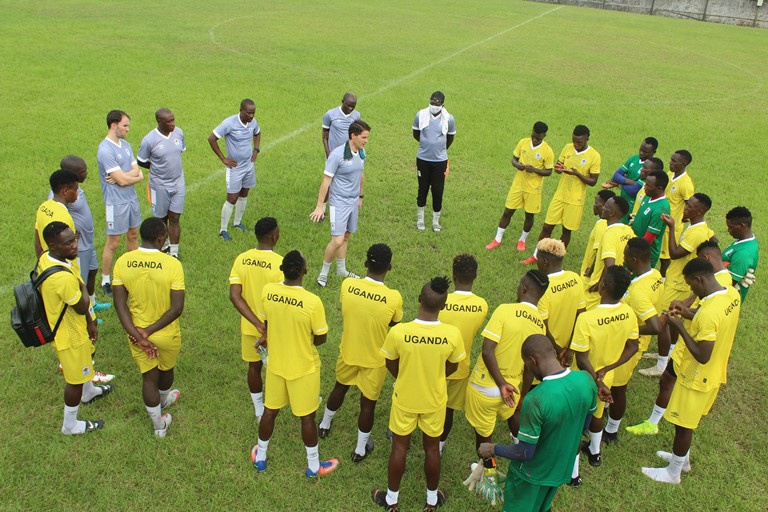 Uganda Cranes in Cameroon