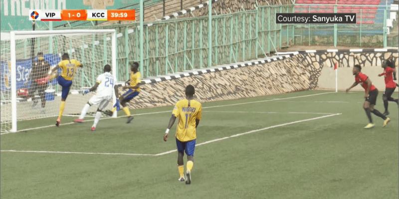 Peter Magambo's own goal