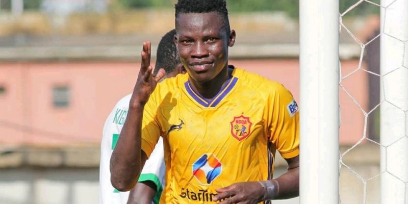 Filbert Obenchan scores as Morley Byekwaso wins first game
