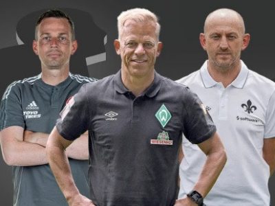 Who are the coaches in Bundesliga 2 for 2021/22?