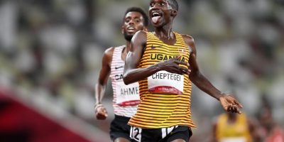 The Touchline Sports - Cheptegei wins Uganda another gold medal at the Tokyo games
