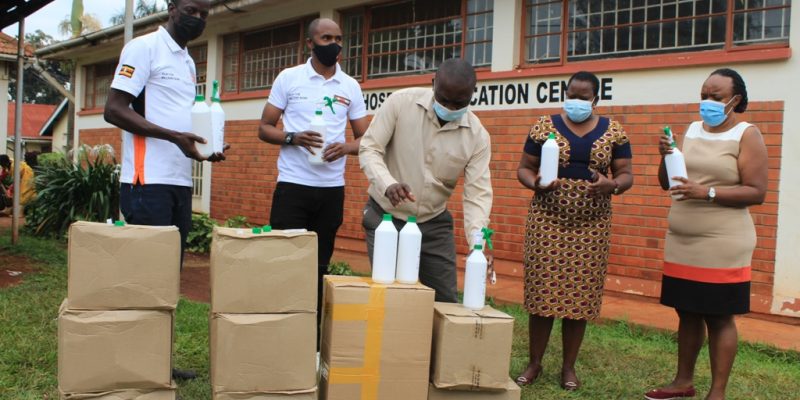 The Touchline Sports - Fortebet donates to Jinja Hospital items worth 10M