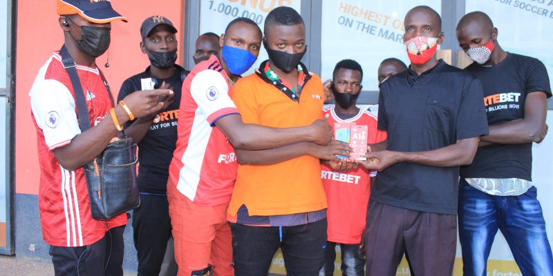 The Touchline Sports - Fortebet says thank you to Matugga, Kagoma customers