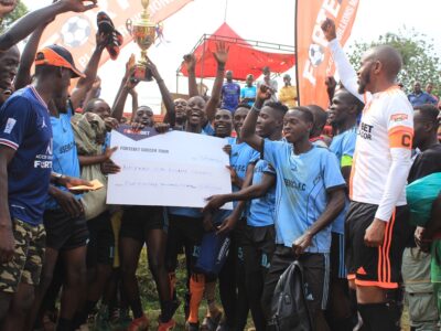 The Touchline Sports - Fortebet: Alex Muhangi soccer tour fires up Jinja