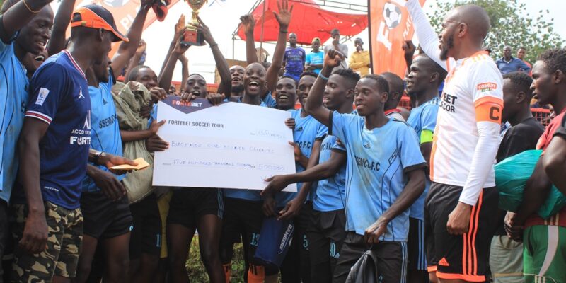 The Touchline Sports - Fortebet: Alex Muhangi soccer tour fires up Jinja