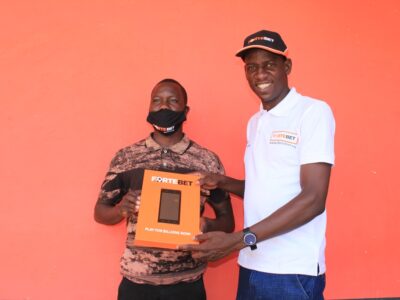 The Touchline Sports - Fortebet gifts thrill Masaka, Kyotera, Kasenero and Mutuka punters