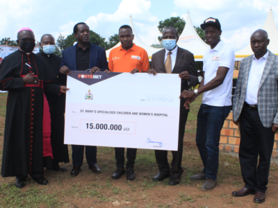 The Touchline Sports - Fortebet donates 15M to Hospital construction
