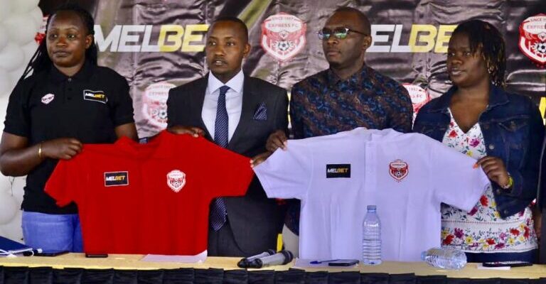 The Touchline Sports - Express unveil new shirt sponsor