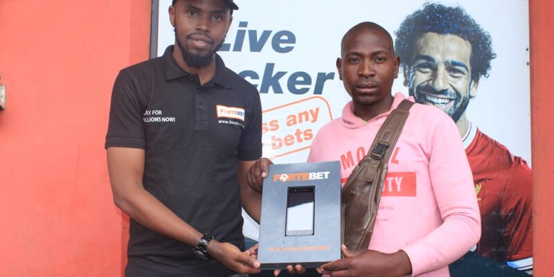 The Touchline Sports - Fortebet rocks Bwera, Kasese, Mpondwe, Hima with 'A million gifts'