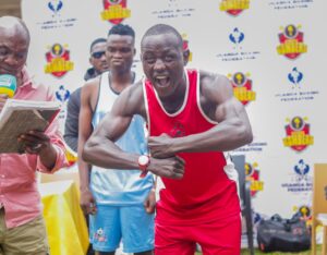 Wasswa Ssali oozing confidence.