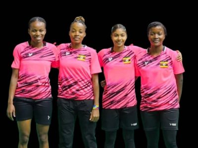 L-R: Gladys Mbabazi, Husina Kobugabe, Shamika Fadilah Mohammed Rafi and Tracy Naluwooza.