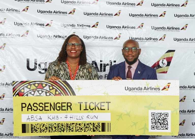 Uganda Airlines has teamed up with Absa Bank to offer an exciting reward for the top finishers of the 2025 Absa KH3-7 Hills Run